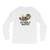 otterly wasted drinking Long Sleeve Shirts