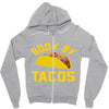 body by tacos funny Zipper Hoodie