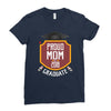 proud mom of a 2018 graduate. Ladies Fitted T-Shirt