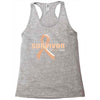 Survivor Of Uterine Cancer Racerback Tank