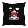 totoro snoopy pokemon parody Throw Pillow