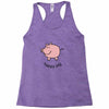 happy pig Racerback Tank