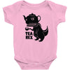 tea rex Baby Onesie