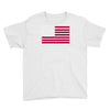 usa flag navy american Youth Tee