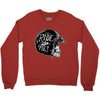 hi girl... ride with me! Crewneck Sweatshirt