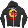 mad bull Zipper Hoodie