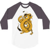 bruce, the dragon 3/4 Sleeve Shirt