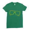 eisglasses Ladies Fitted T-Shirt