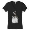 pocket koala bears Women's V-Neck T-Shirt