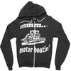 motorboatin pontoon Zipper Hoodie