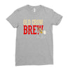 drinky crow Ladies Fitted T-Shirt