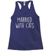 married with cats Racerback Tank