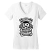 young Women's V-Neck T-Shirt