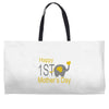 happy mother day Weekender Totes
