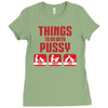 Things To Do With Pussy Ladies Fitted T-Shirt