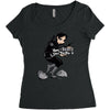 stolen plans Women's Triblend Scoop T-shirt
