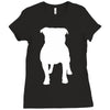 staffordshire bull Ladies Fitted T-Shirt