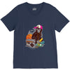 monocromatico V-Neck Tee