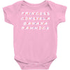 princess consuela banana hammock Baby Bodysuit