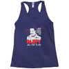my girl wants to party all the time Racerback Tank