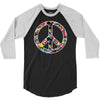 adesivo peace no worries &amp; shocker 3/4 Sleeve Shirt