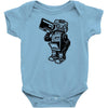 dance robot music old Baby Onesie