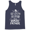 You Cant Scare Me I am Biker Father Tank Top