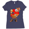 where is mario Ladies Fitted T-Shirt