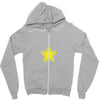 Golden Star Zipper Hoodie