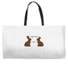 my butt hurts Weekender Totes
