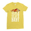 slice slice baby Ladies Fitted T-Shirt