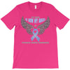my hero is now my angel stomach cancer awareness T-Shirt