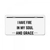 January Girl License Plate