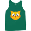 cat yellow Tank Top