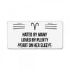 Aries Woman License Plate