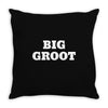 Big Groot Throw Pillow