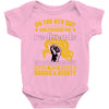 on the 8th day god created the redhead because someone had to have bra Baby Onesie