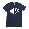 bass speaker Ladies Fitted T-Shirt