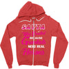 Savta Was Created Because Need Real Heroes Zipper Hoodie