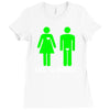 life is simple funny Ladies Fitted T-Shirt