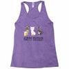 happy meowr Racerback Tank