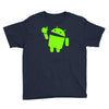 android eats apple Youth Tee