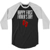 happy first fathers day 3/4 Sleeve Shirt