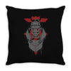 fullmetal stencil Throw Pillow