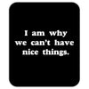 i am why we can't have nice things Mousepad
