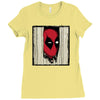 here's wade! Ladies Fitted T-Shirt
