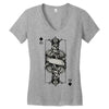 king of spades Women's V-Neck T-Shirt