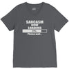 sarcasm now loading V-Neck Tee