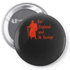 for england and st Pin-back button