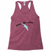 down the shore hooded Racerback Tank